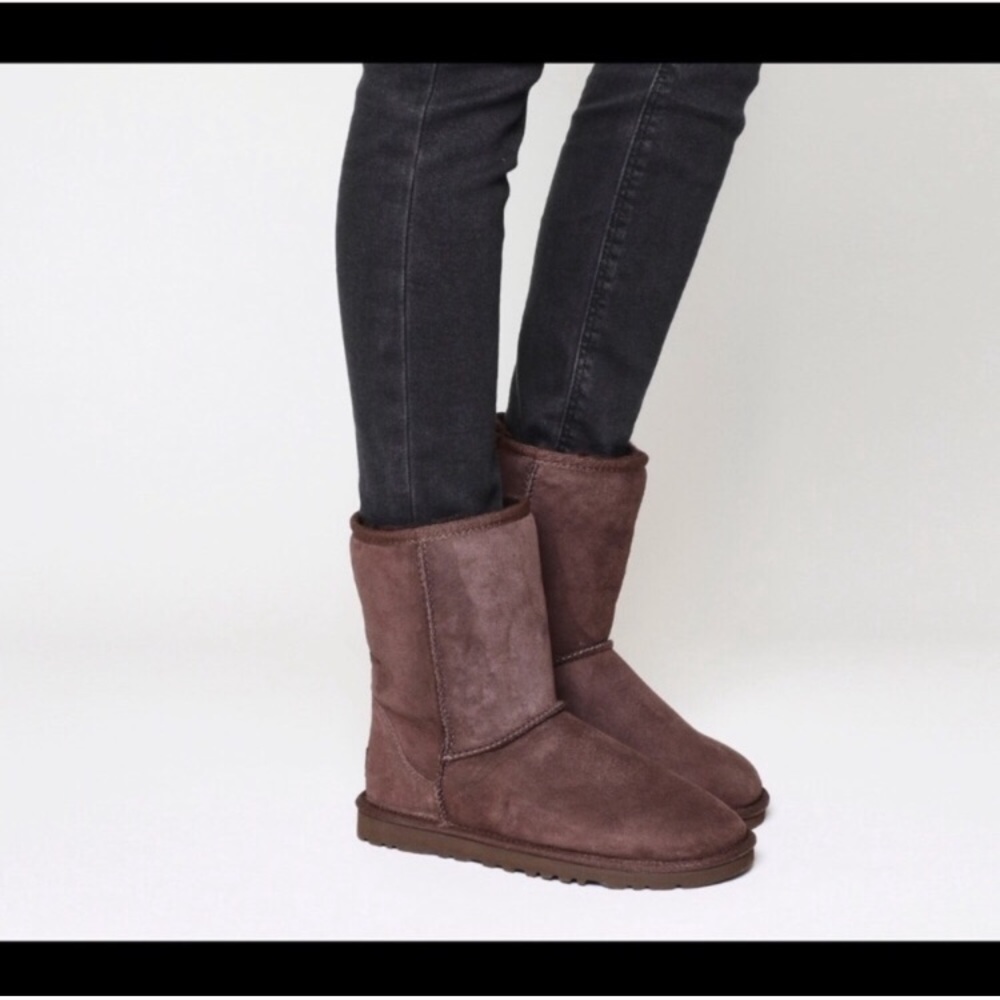 BRAND NEW CLASSIC SHORT CHOCOLATE UGGS
